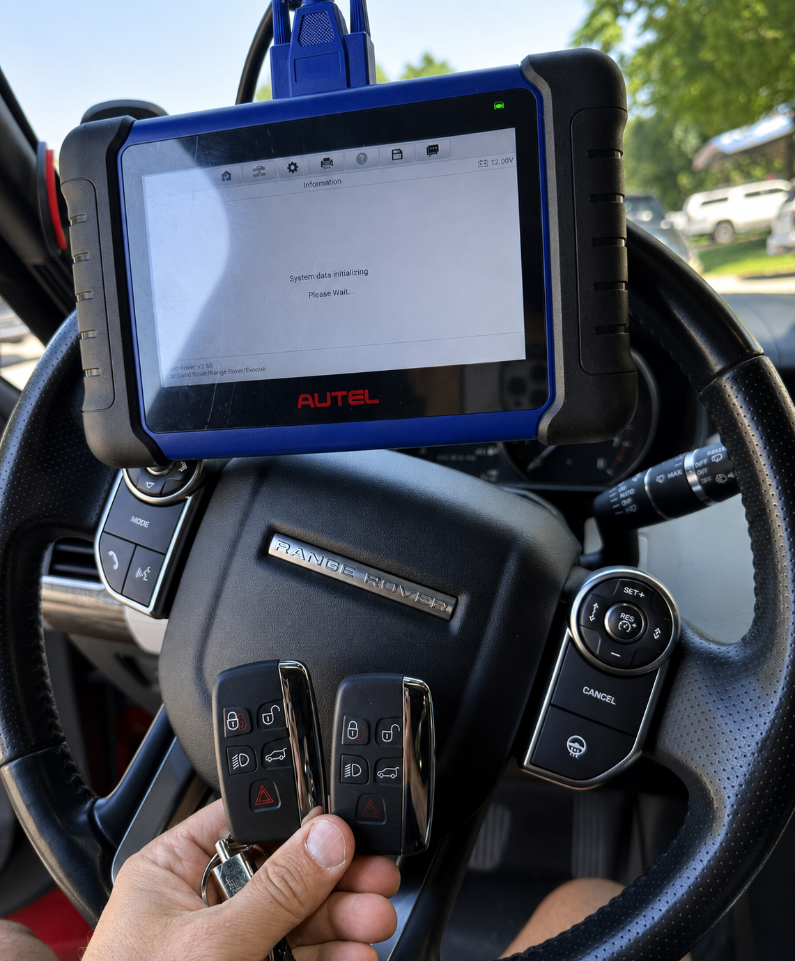 Range Rover — Key Programming with Autel