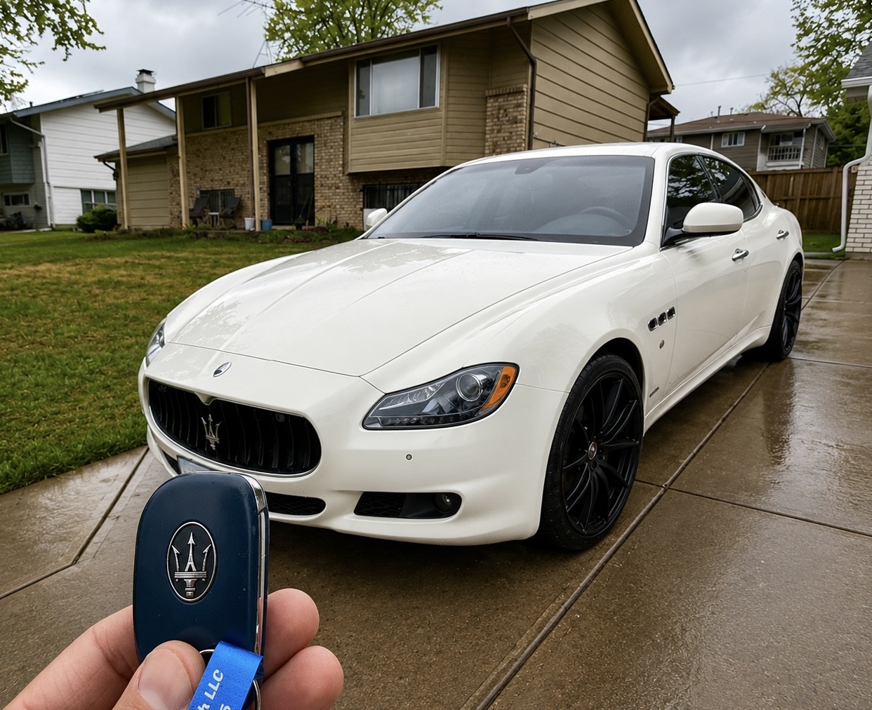 Maserati Quattroporte — Proximity Key On-Site