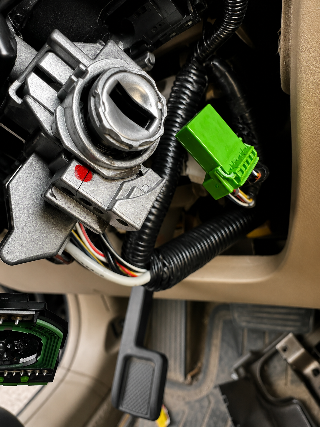 Ignition cylinder rebuild — wiring & harness