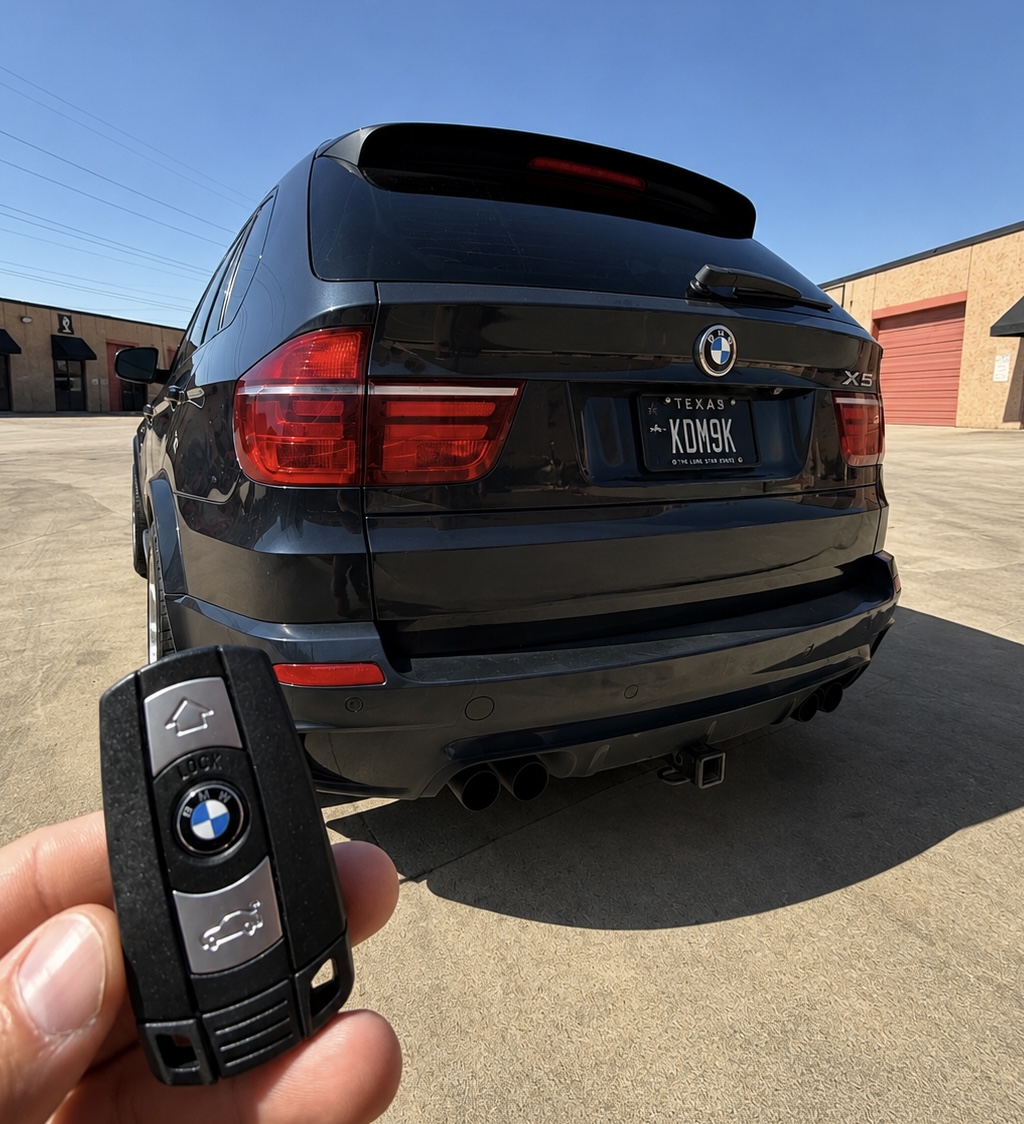BMW X5 comfort access key replacement