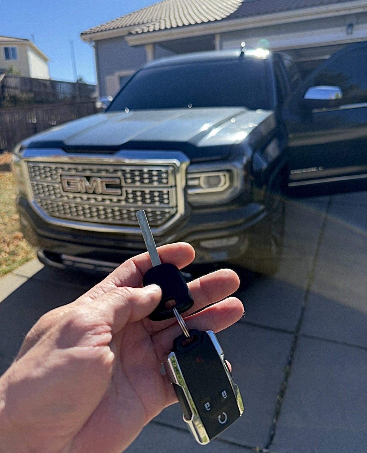 GMC Sierra Denali transponder key