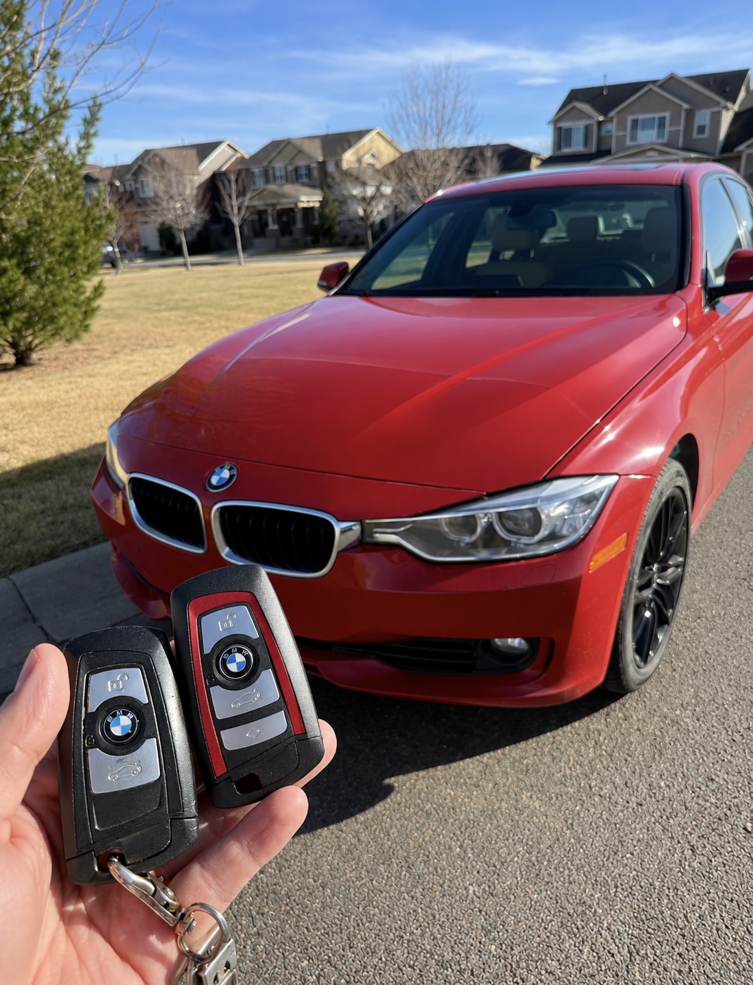 BMW 3 Series spare smart key