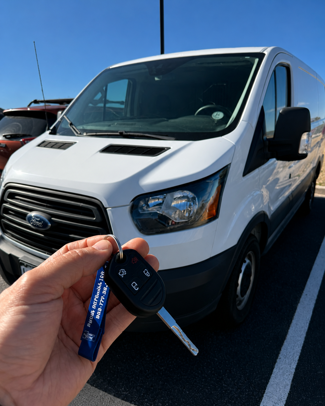 Ford Transit van key & remote