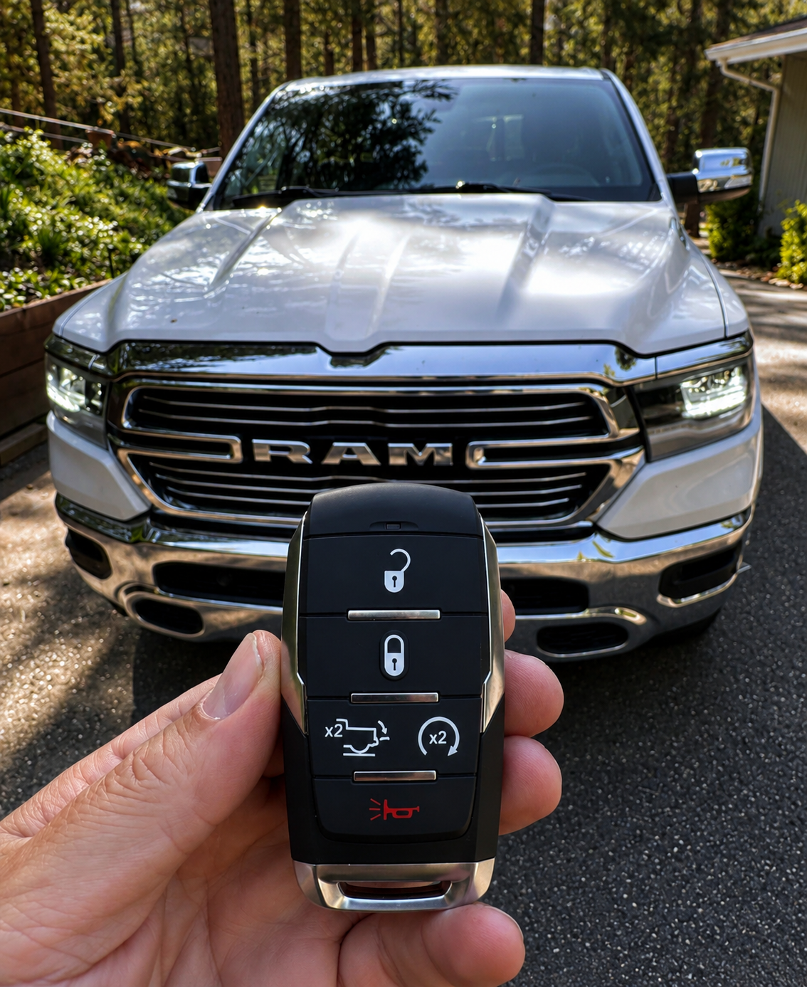 RAM 1500 proximity smart key