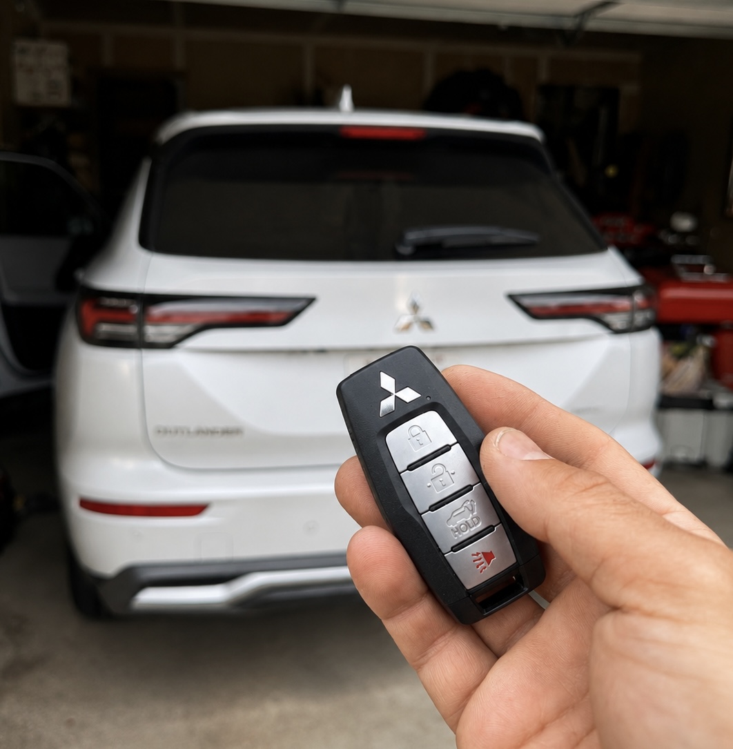 Mitsubishi Outlander smart key replacement