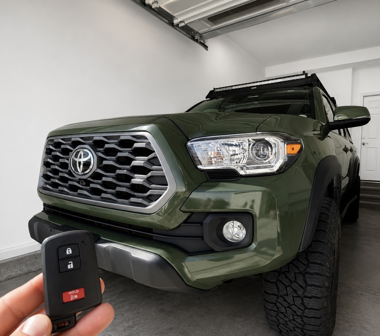 Toyota Tacoma TRD smart key cut and coded