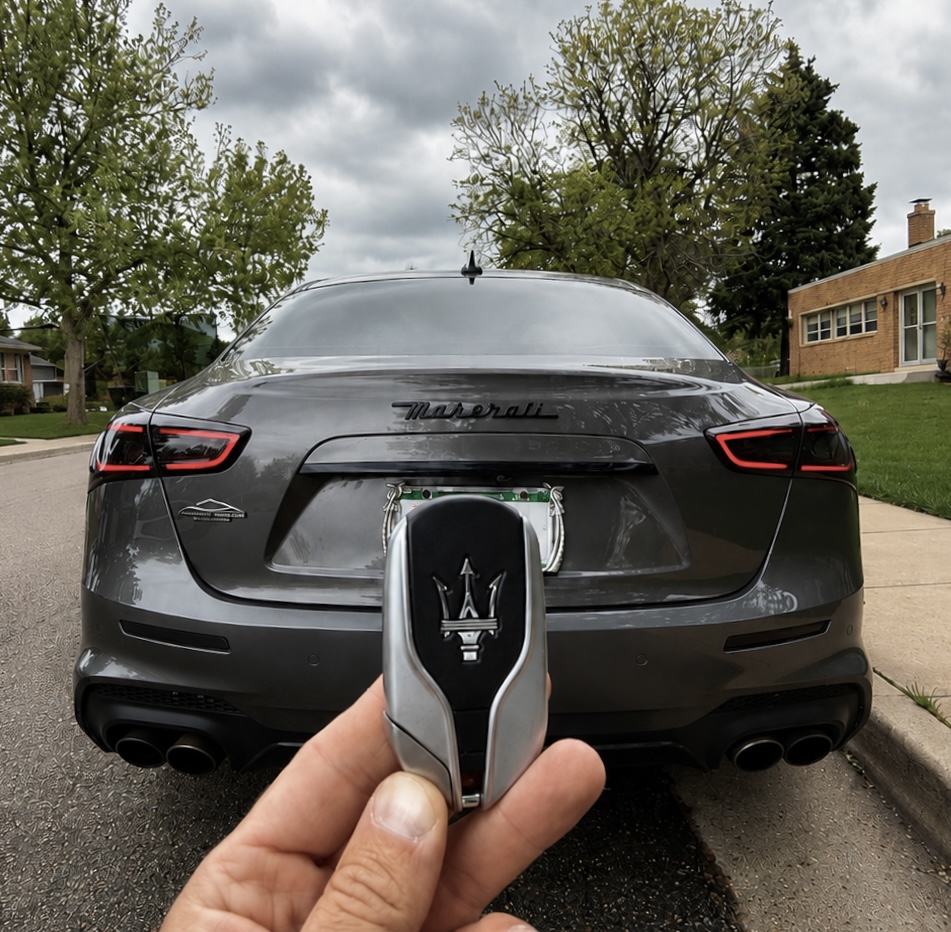 Maserati Grecale smart key replacement