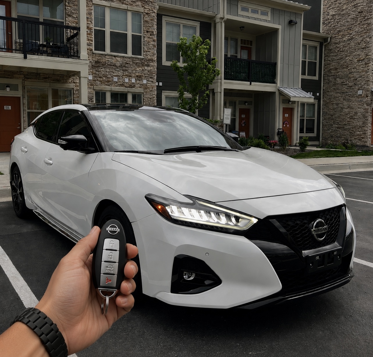 Nissan Maxima SR proximity key programmed on-site